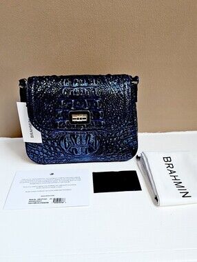 NWT Brahmin ROYAL BLUE Gianna
